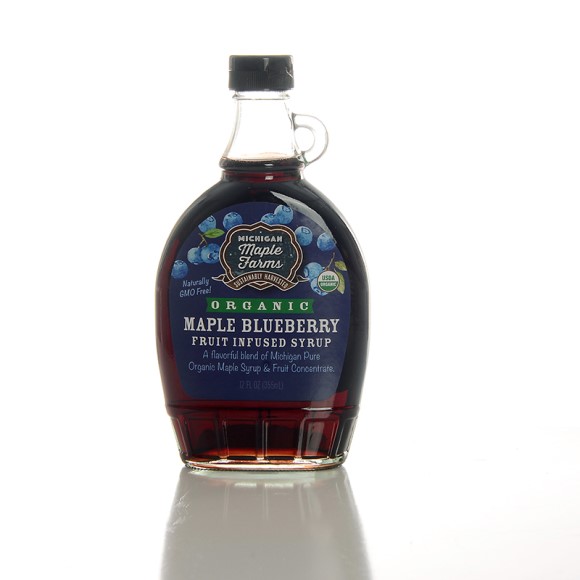Organic Maple Blueberry Syrup 12 oz