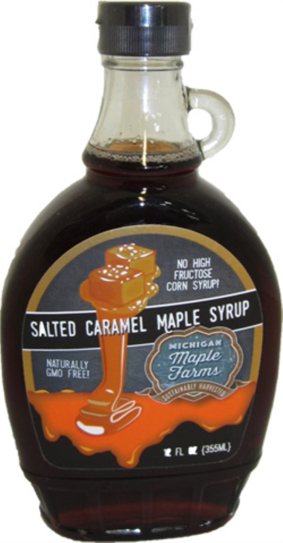 Salted Caramel Maple Syrup 12 oz