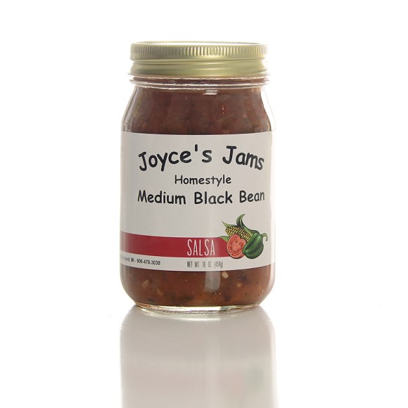 Medium Black Bean Salsa 16 oz